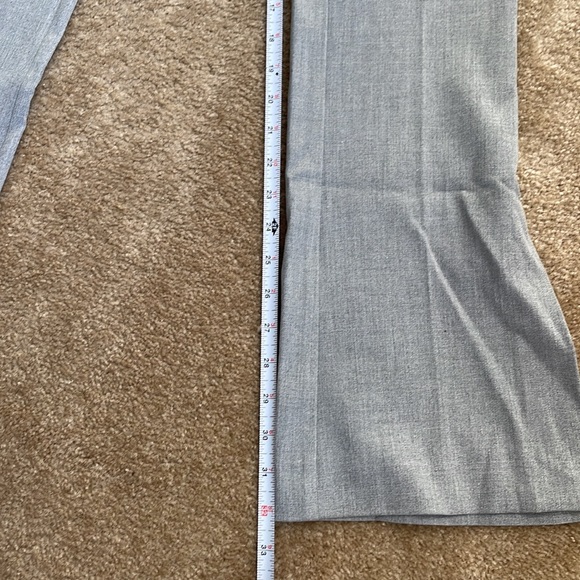 Zara slit hem cigarette pant marl gray women size xs - Picture 5 of 5